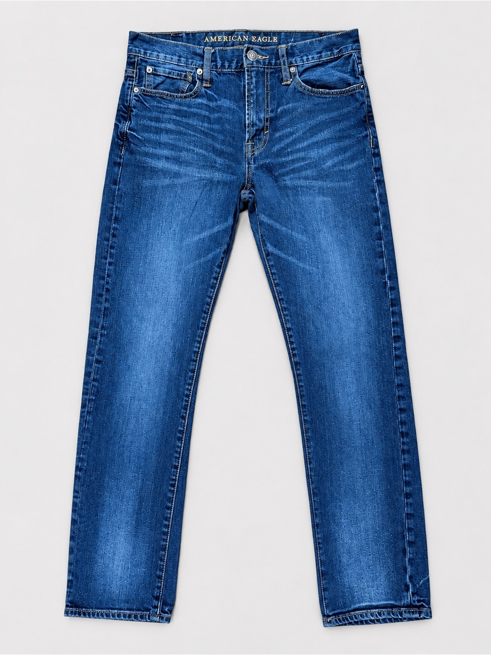 American Eagle Outfitters Men’s Slim Jeans in Medium Blue